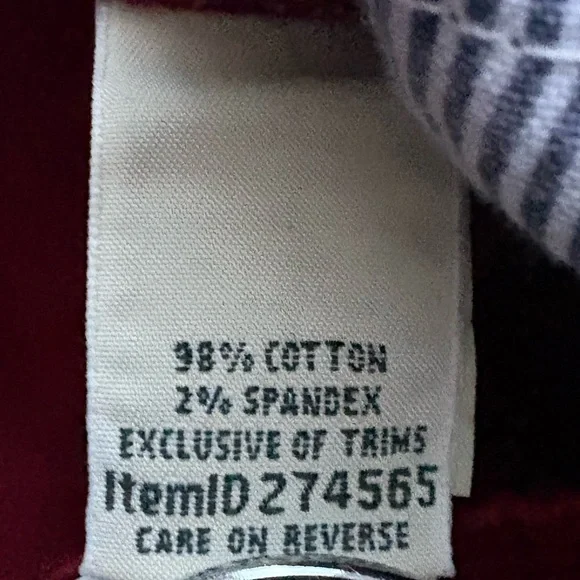 NWT L.L. Bean Favourite Fit Corduroy Pants - Picture 10 of 13